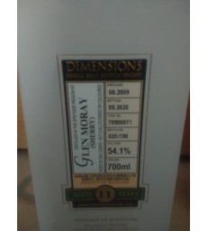 Duncan Taylor Dimensions Glen Moray 2009