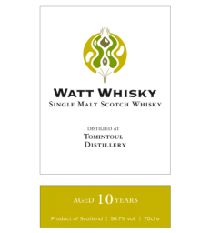 Tomintoul 10y Watt Whisky