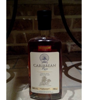 CARRIBEAN RUM 1996 16Y 46° .D .T