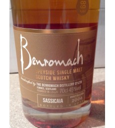 Benromach Sassicaia finish 2015